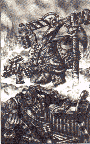 A Space Wolf Iron Priest,